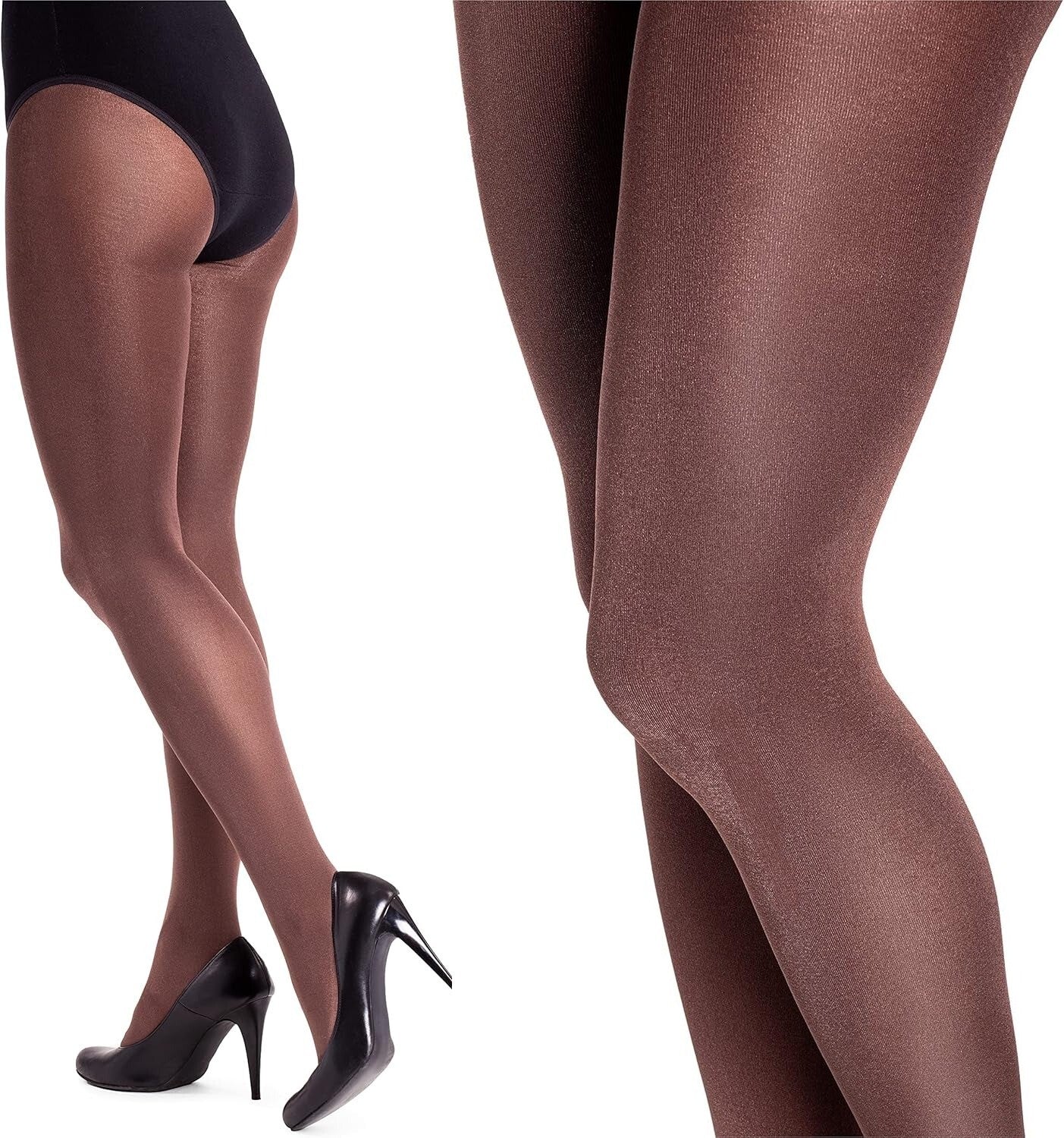 Lucido Satin Gloss Opaque Tights Sizes S - XL Sexy Shiny Wet Look 100 Denier