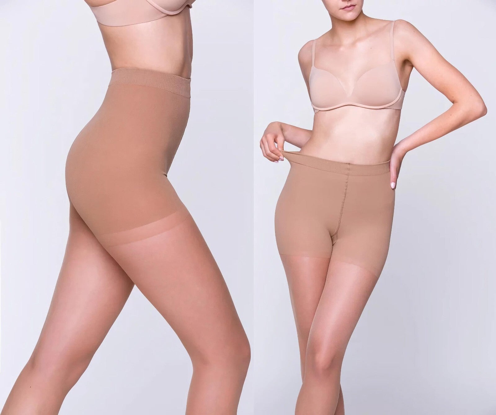 High Quality Anti Cellulite Slimming Hips Thighs Bum Shaping Tights 20 Den S-XL