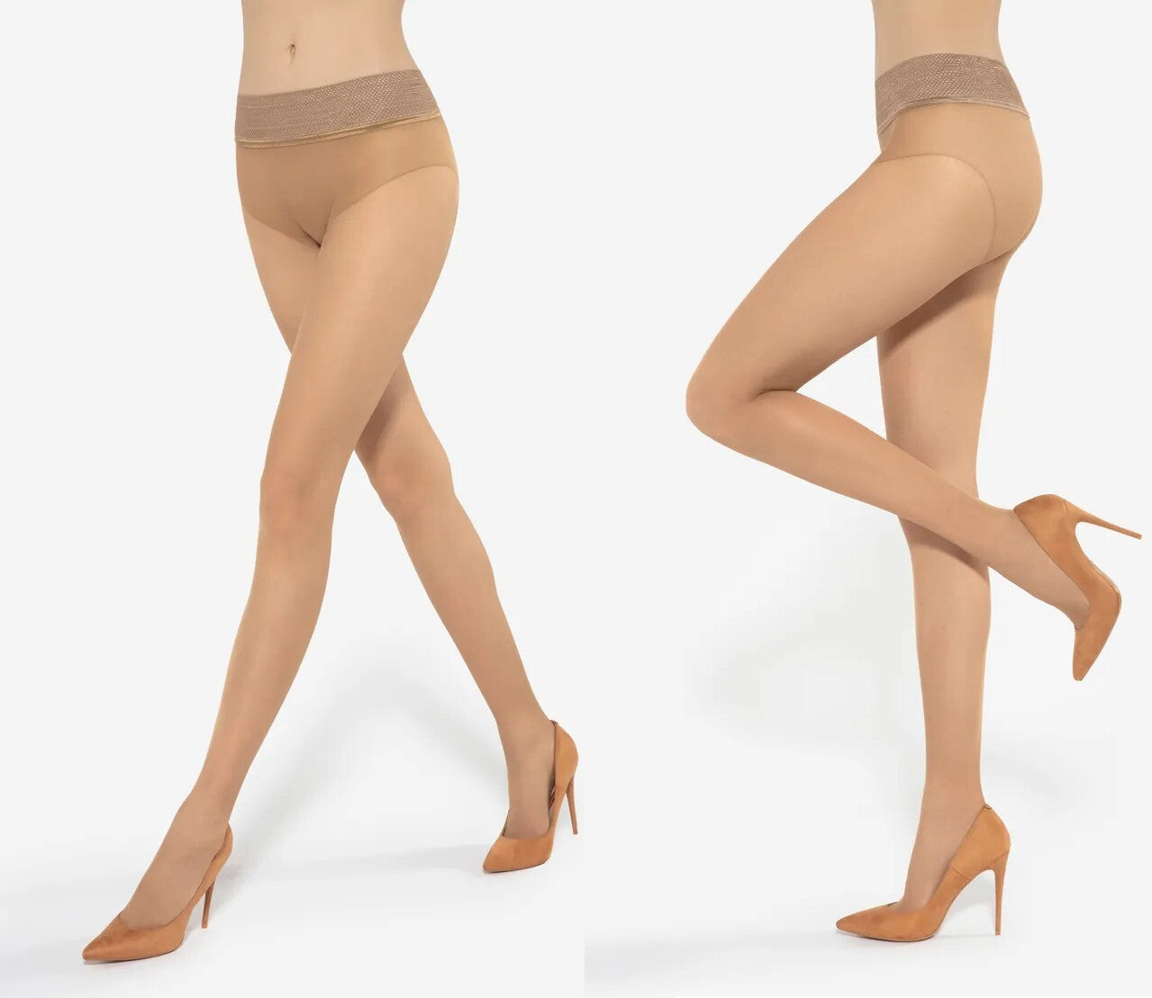 High Quality Gatta Discrete Seamless Hipsters Sheer Tights No Seam 15 Den Denier