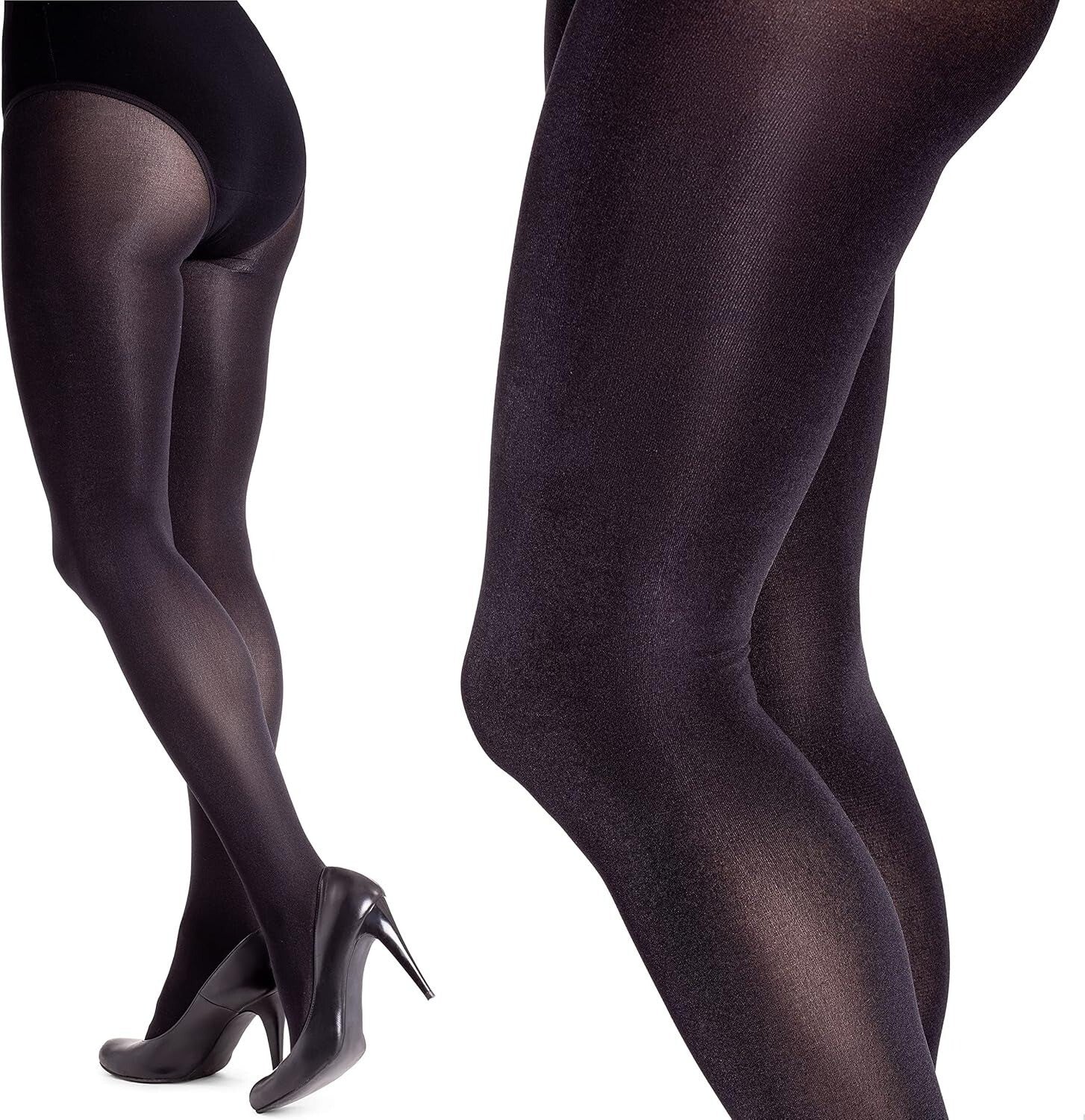 Lucido Satin Gloss Opaque Tights Sizes S - XL Sexy Shiny Wet Look 100 Denier
